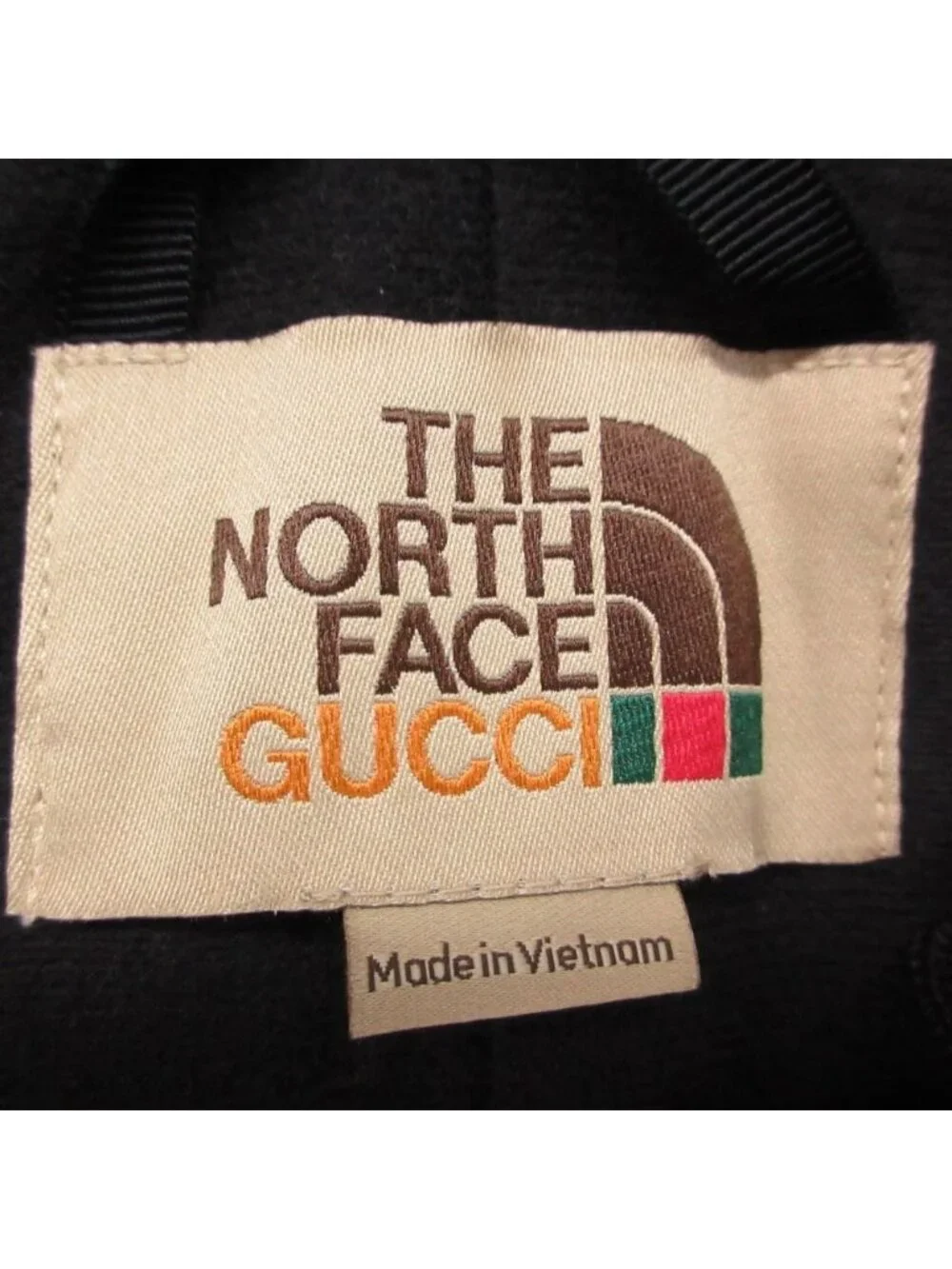 Gucci the North Face Overall Jumps Overalls Logo Embroidery Orange LL